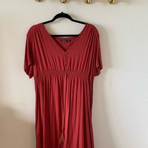 Burgundy Sundress